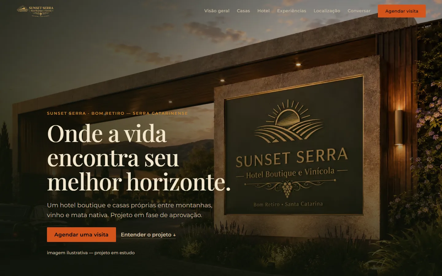 Print da peça 0005: Sunset Serra